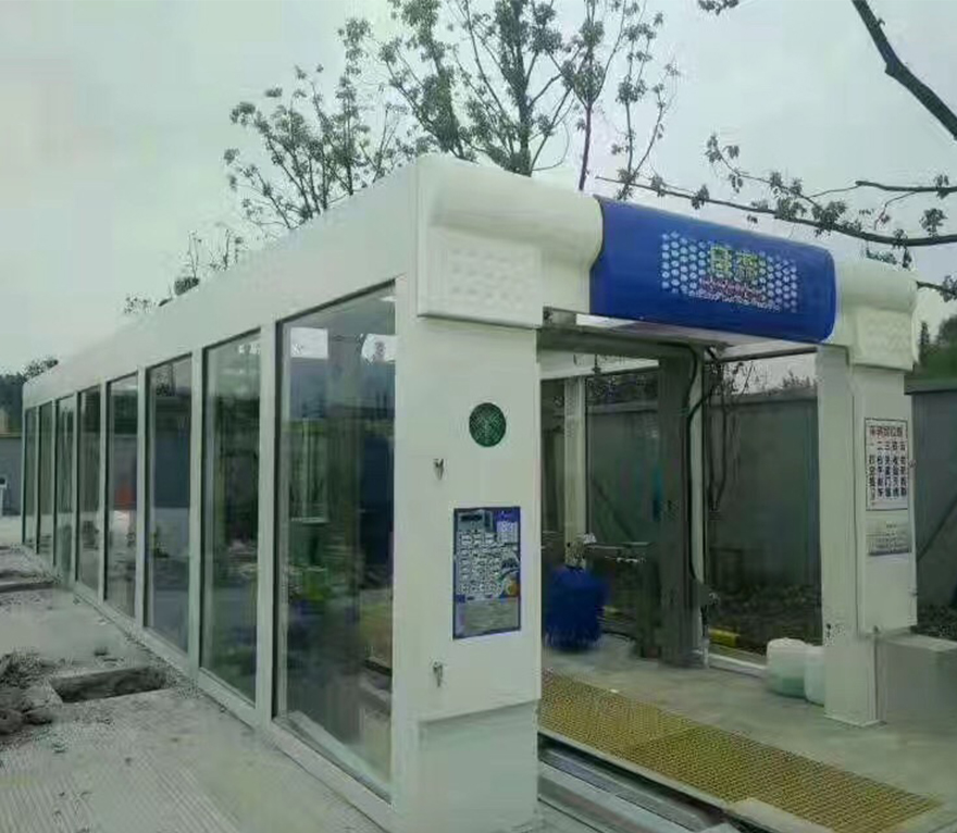 日森金龙隧道式洗车机CC-693案例精选